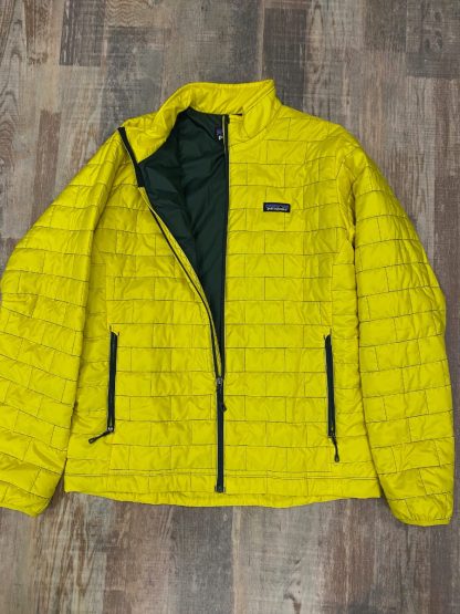 Patagonia M's Nano Puff Jacket - Yosemite Yellow - LARGE -0